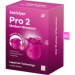 SATISFYER – AIR PULSE PRO 2 MODERN BLOSSOM VIBRATOR Clitoral Stimulators | SEX Shop Ireland 18
