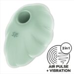 SATISFYER – CLOUD DANCER GREEN AIR PULSE VIBRATOR Clitoral Stimulators | SEX Shop Ireland 12