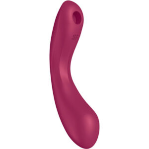 SATISFYER – CURVE TRINITY 1 AIR PULSE VIBRATION RED Clitoral Sucking Vibrator | SEX Shop Ireland 3