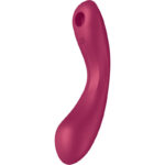 SATISFYER – CURVE TRINITY 1 AIR PULSE VIBRATION RED Clitoral Sucking Vibrator | SEX Shop Ireland 16