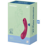SATISFYER – CURVE TRINITY 1 AIR PULSE VIBRATION RED Clitoral Sucking Vibrator | SEX Shop Ireland 23