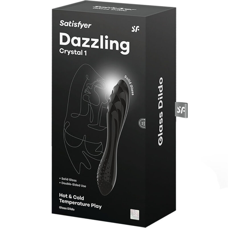 SATISFYER – DAZZLING CRYSTAL BLACK Metal & Glass Sex Toys | SEX Shop Ireland 8