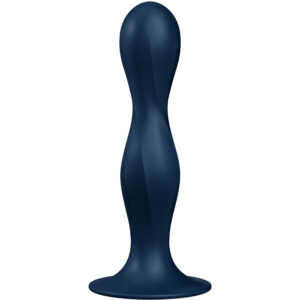 SATISFYER – DOUBLE BALL-R SILICONE DILDO BLUE Anal Dildo | SEX Shop Ireland