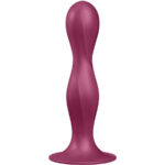 SATISFYER – DOUBLE BALL-R SILICONE DILDO GARNET Anal Dildo | SEX Shop Ireland 8