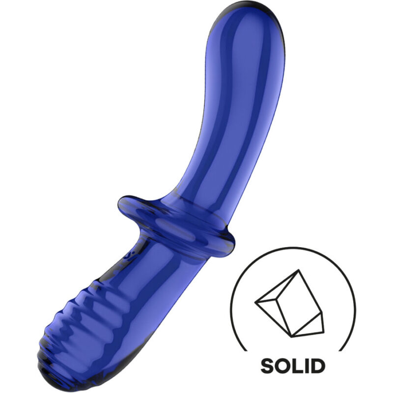 SATISFYER – DOUBLE CRYSTAL DILDO BLUE Metal & Glass Sex Toys | SEX Shop Ireland 7