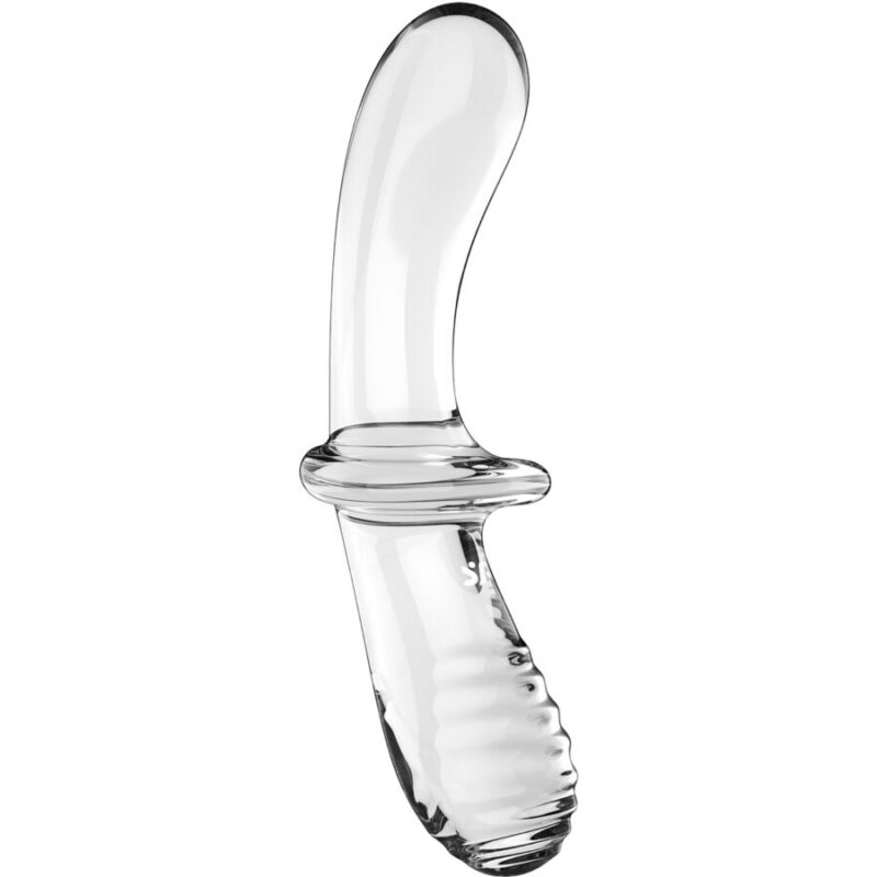 SATISFYER – DOUBLE CRYSTAL DILDO TRANSPARENT Metal & Glass Sex Toys | SEX Shop Ireland 5