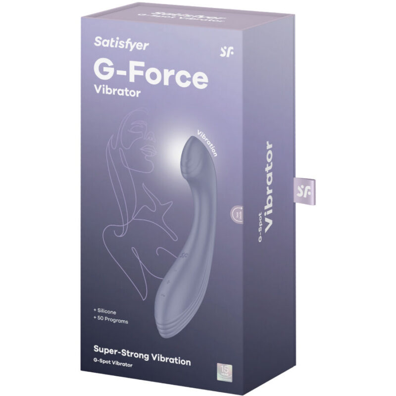 SATISFYER – G-FORCE VIBRATOR G-SPOT STIMULATOR VIOLET G-spot Vibrators | SEX Shop Ireland 9