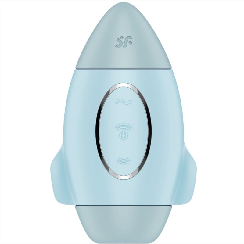 SATISFYER – MISSION CONTROL BLUE SMALL DOUBLE IMPULSE VIBRATOR Clitoral Stimulators | SEX Shop Ireland 4