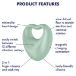 SATISFYER – PERFECT PAIR 3 GREEN Cock Rings | SEX Shop Ireland 14