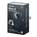 SATISFYER – PRO 2 GENERACIÓN 3 BLACK BLUETOOTH & APP Clitoral Stimulators | SEX Shop Ireland 17