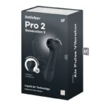 SATISFYER – PRO 2 GENERATION 3 LIQUID AIR TECHNOLOGY BLACK Clitoral Stimulators | SEX Shop Ireland 16