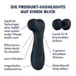 SATISFYER – PRO 2 GENERATION 3 LIQUID AIR TECHNOLOGY BLACK Clitoral Stimulators | SEX Shop Ireland 17