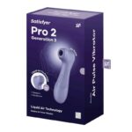 SATISFYER – PRO 2 GENERATION 3 LIQUID AIR TECHNOLOGY LILAC Air Pulse Stimulators | SEX Shop Ireland 16