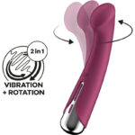 SATISFYER – SPINNING G-SPORT 1 ROTATOR VIBRATOR RED G-spot Vibrators | SEX Shop Ireland 13