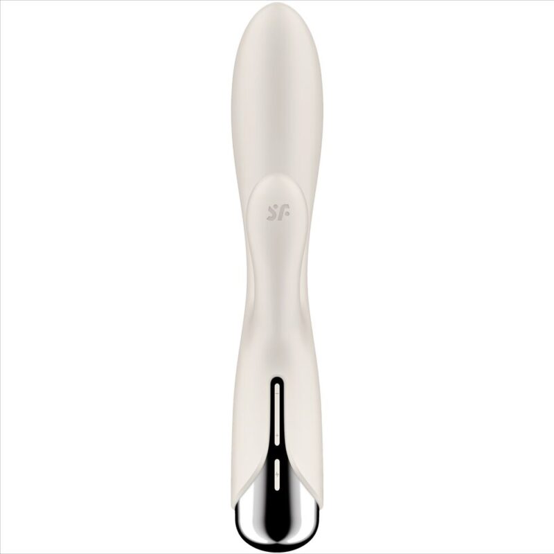 SATISFYER – SPINNING RABBIT 1 CLITORIS AND G-SPOT STIMULATION BEIGE HI-TECH Vibrators | SEX Shop Ireland 5