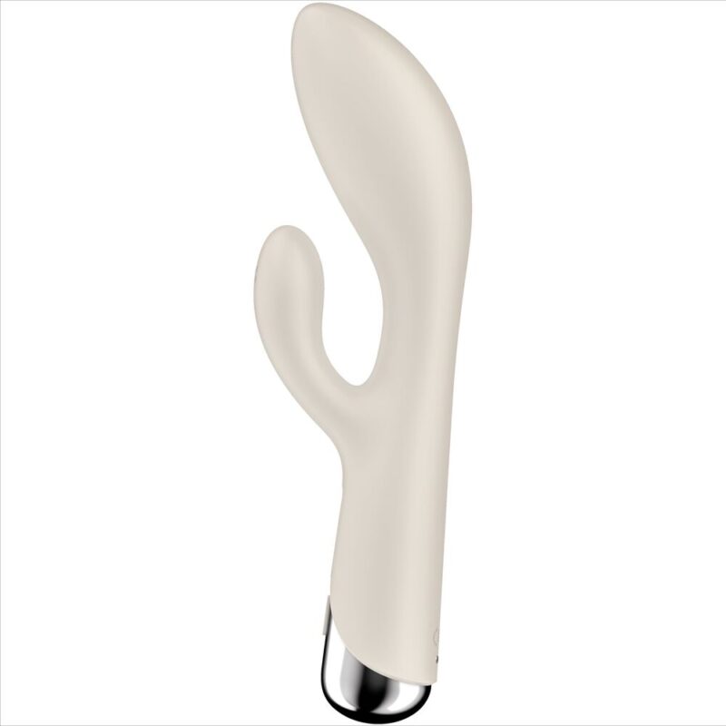 SATISFYER – SPINNING RABBIT 1 CLITORIS AND G-SPOT STIMULATION BEIGE HI-TECH Vibrators | SEX Shop Ireland 7
