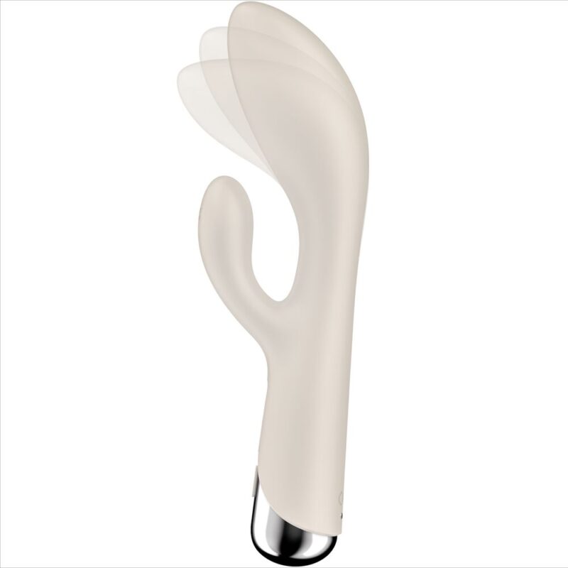 SATISFYER – SPINNING RABBIT 1 CLITORIS AND G-SPOT STIMULATION BEIGE HI-TECH Vibrators | SEX Shop Ireland 8