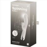 SATISFYER – SPINNING RABBIT 1 CLITORIS AND G-SPOT STIMULATION BEIGE HI-TECH Vibrators | SEX Shop Ireland 17