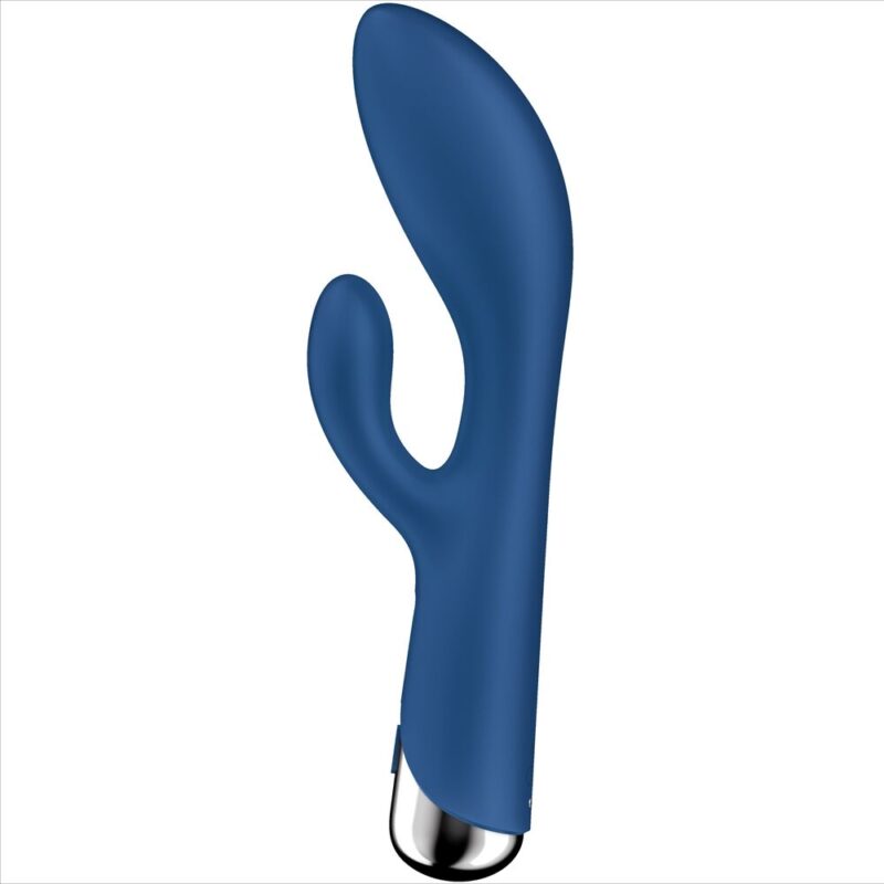 SATISFYER – SPINNING RABBIT 1 CLITORIS AND G-SPOT STIMULATION BLUE Rabbit Vibrators | SEX Shop Ireland 6