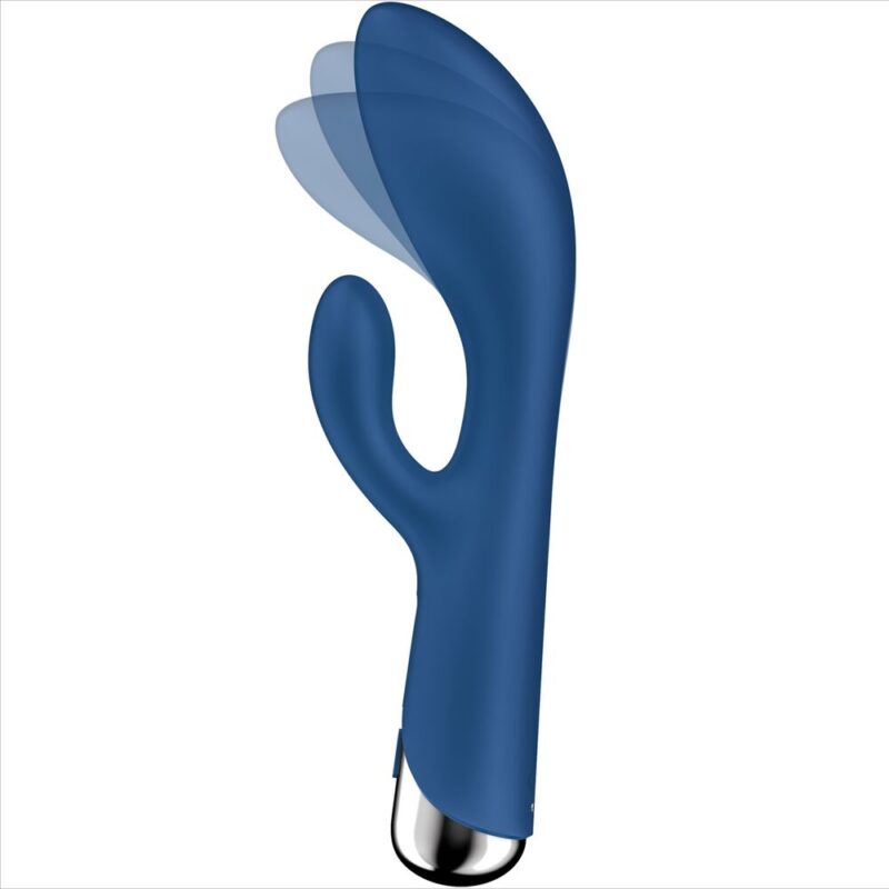 SATISFYER – SPINNING RABBIT 1 CLITORIS AND G-SPOT STIMULATION BLUE Rabbit Vibrators | SEX Shop Ireland 8