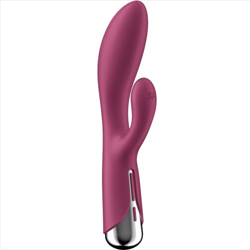 SATISFYER – SPINNING RABBIT 1 CLITORIS AND RED G-SPOT STIMULATION HI-TECH Vibrators | SEX Shop Ireland 4