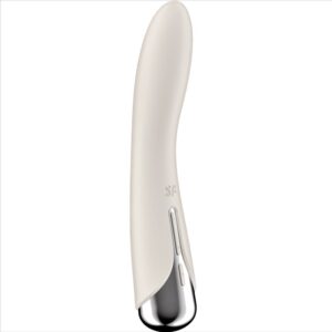SATISFYER – SPINNING VIBE 1 G-SPOT BEIGE ROTATOR VIBRATOR G-spot Vibrators | SEX Shop Ireland
