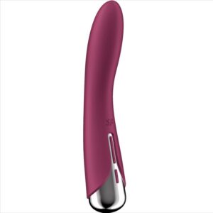SATISFYER – SPINNING VIBE 1 G-SPOT ROTATOR VIBRATOR RED G-spot Vibrators | SEX Shop Ireland
