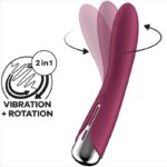 SATISFYER – SPINNING VIBE 1 G-SPOT ROTATOR VIBRATOR RED G-spot Vibrators | SEX Shop Ireland 16