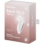 SATISFYER – SPOT ON 2 LAY-ON VIBRATOR WHITE Clitoral Stimulators | SEX Shop Ireland 13