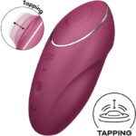 SATISFYER – TAP & CLIMAX 1 LAY-ON VIBRATOR RED Clitoral Stimulators | SEX Shop Ireland 13