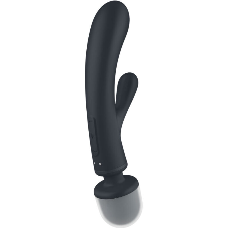 SATISFYER – TRIPLE LOVER RABBIT VIBRATOR MASSAGER GREY Rabbit Vibrators | SEX Shop Ireland 5