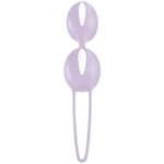 FUN FACTORY – SMARTBALLS DUO PELVIC BALLS WHITE / PASTEL LILAC Balls, eggs and bullets | SEXstore.ie 9