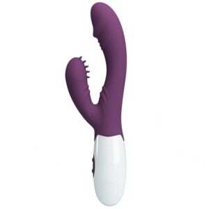 PRETTY LOVE – ANDRE RABBIT VIBRATOR & G-POINT STIMULATOR PURPLE Rabbit Vibrators | SEX Shop Ireland 3