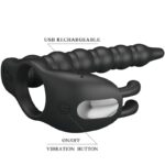 PRETTY LOVE – BLACKNEY PENIS RING WITH BLACK VIBRATOR PLUG BDSM Cages & Chastity Rings | SEX Shop Ireland 16