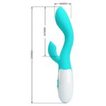 PRETTY LOVE – BRIGHTY G-SPOT VIBRATOR AQUA GREEN Rabbit Vibrators | SEX Shop Ireland 20