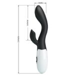 PRETTY LOVE – BRIGHTY G-SPOT VIBRATOR BLACK Rabbit Vibrators | SEX Shop Ireland 19