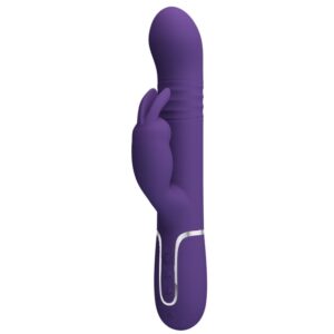 PRETTY LOVE – COALE RABBIT VIBRATOR 4 IN 1 PURPLE Rabbit Vibrators | SEX Shop Ireland 3