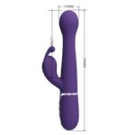 PRETTY LOVE – DEJON RABBIT VIBRATOR 3 IN 1 MULTIFUNCTION PURPLE Rabbit Vibrators | SEX Shop Ireland 22