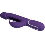 PRETTY LOVE – KAMPAS RABBIT 3 IN 1 MULTIFUNCTION VIBRATOR WITH TONGUE VIOLET Rabbit Vibrators | SEX Shop Ireland 16