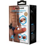 PRETTY LOVE – MARION HARNESS UNIVERSAL BRIEFS WITH VIBRATION DILDO 19 CM BROWN Sex Toys | SEX Shop Ireland 21
