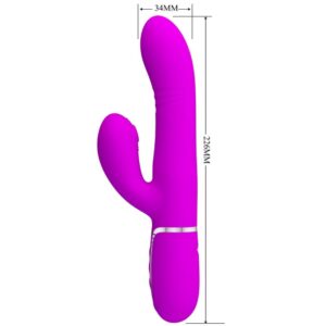 PRETTY LOVE – MULTIFUNCTION G-SPOT VIBRATOR FUCHSIA Rabbit Vibrators | SEX Shop Ireland 3