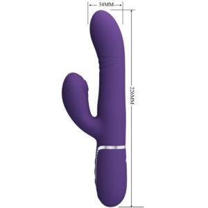 PRETTY LOVE – MULTIFUNCTION G-SPOT VIBRATOR PURPLE Rabbit Vibrators | SEX Shop Ireland 3
