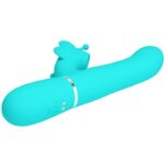 PRETTY LOVE – MULTIFUNCTION RABBIT VIBRATOR 4 IN 1 BUTTERFLY AQUA GREEN Rabbit Vibrators | SEX Shop Ireland 18