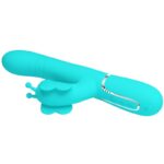 PRETTY LOVE – MULTIFUNCTION RABBIT VIBRATOR 4 IN 1 BUTTERFLY AQUA GREEN Rabbit Vibrators | SEX Shop Ireland 20