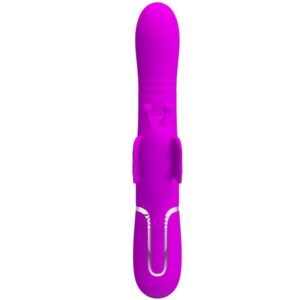 PRETTY LOVE – MULTIFUNCTION RABBIT VIBRATOR 4 IN 1 BUTTERFLY FUCHSIA Rabbit Vibrators | SEX Shop Ireland 3