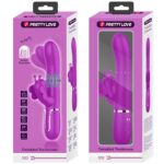 PRETTY LOVE – MULTIFUNCTION RABBIT VIBRATOR 4 IN 1 BUTTERFLY FUCHSIA Rabbit Vibrators | SEX Shop Ireland 25