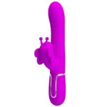 PRETTY LOVE – MULTIFUNCTION RABBIT VIBRATOR 4 IN 1 BUTTERFLY FUCHSIA Rabbit Vibrators | SEX Shop Ireland 15