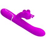 PRETTY LOVE – MULTIFUNCTION RABBIT VIBRATOR 4 IN 1 BUTTERFLY FUCHSIA Rabbit Vibrators | SEX Shop Ireland 19