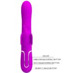 PRETTY LOVE – MULTIFUNCTION RABBIT VIBRATOR 4 IN 1 BUTTERFLY FUCHSIA Rabbit Vibrators | SEX Shop Ireland 22