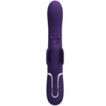 PRETTY LOVE – MULTIFUNCTION RABBIT VIBRATOR 4 IN 1 BUTTERFLY PURPLE Rabbit Vibrators | SEX Shop Ireland 16